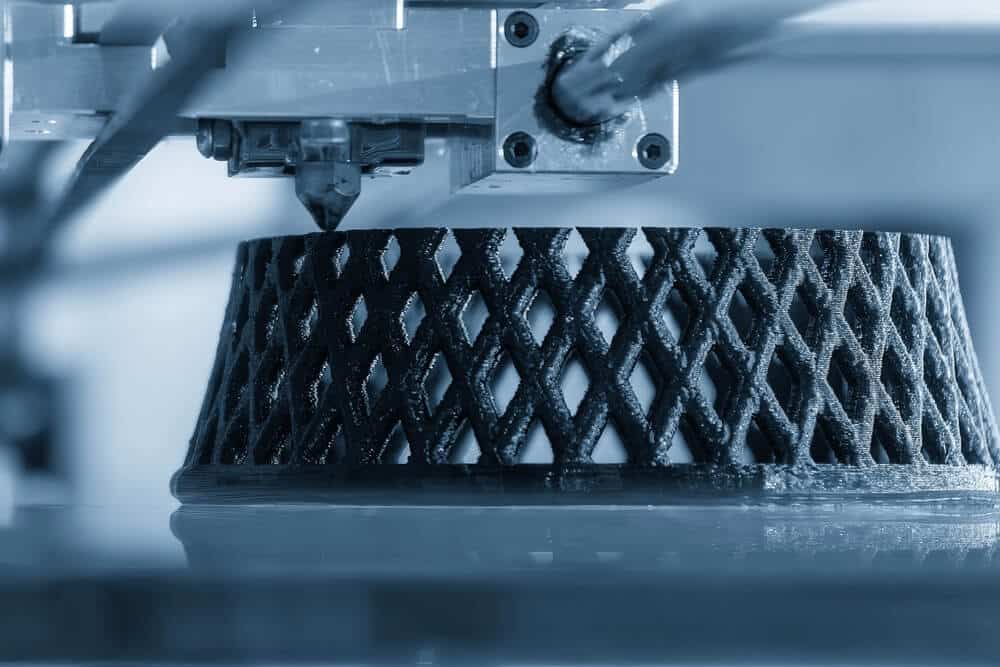 Prototype being made by a 3D printer.