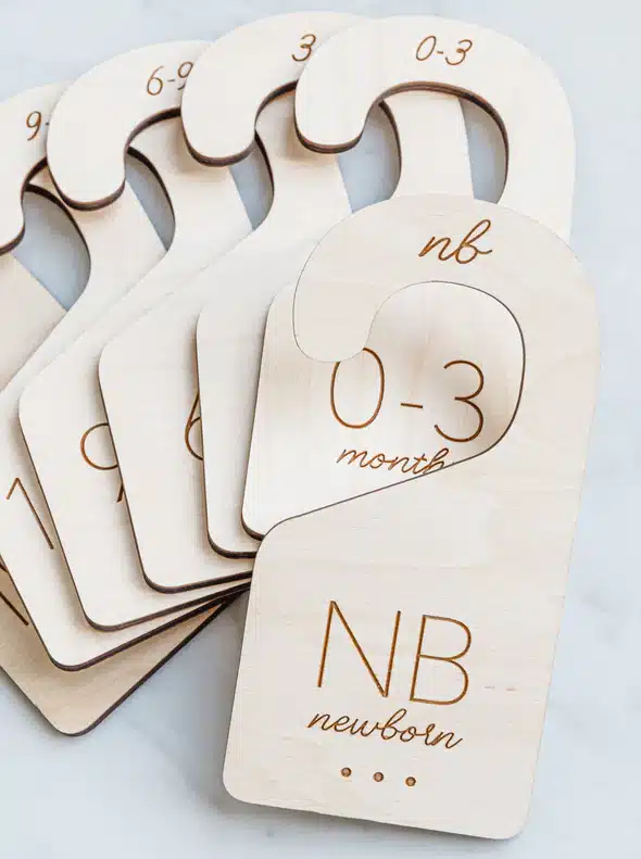 Closet Dividers and Milestone Markers