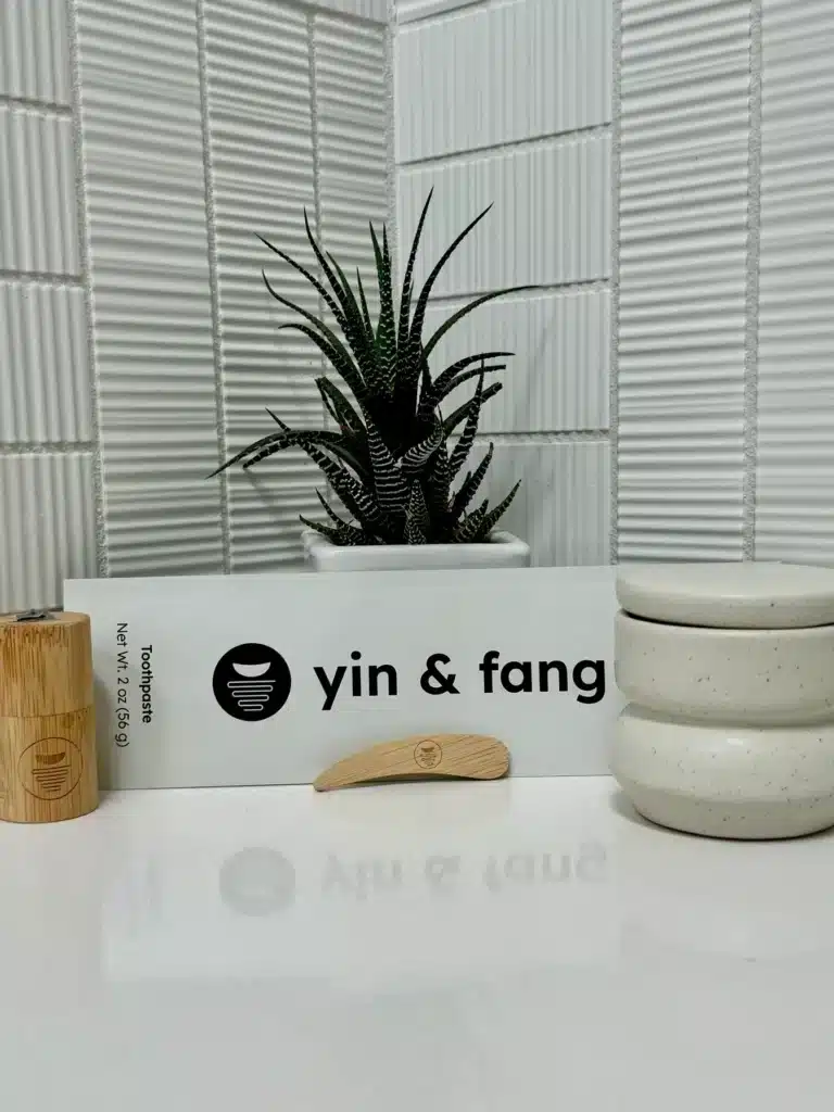 Bamboo Toothbrush, Floss, and Applicator Stick