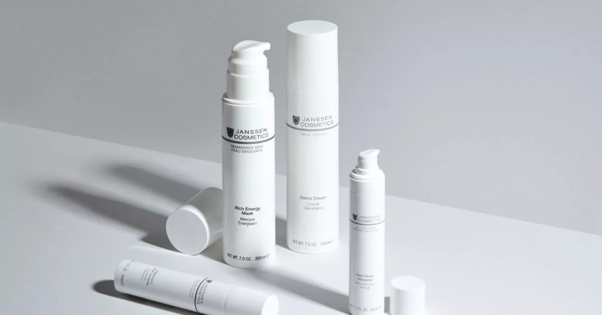 Branded skincare and cosmetic containers displayed on a clean background, illustrating how white label products allow brands to launch quickly using existing manufacturer-developed products.